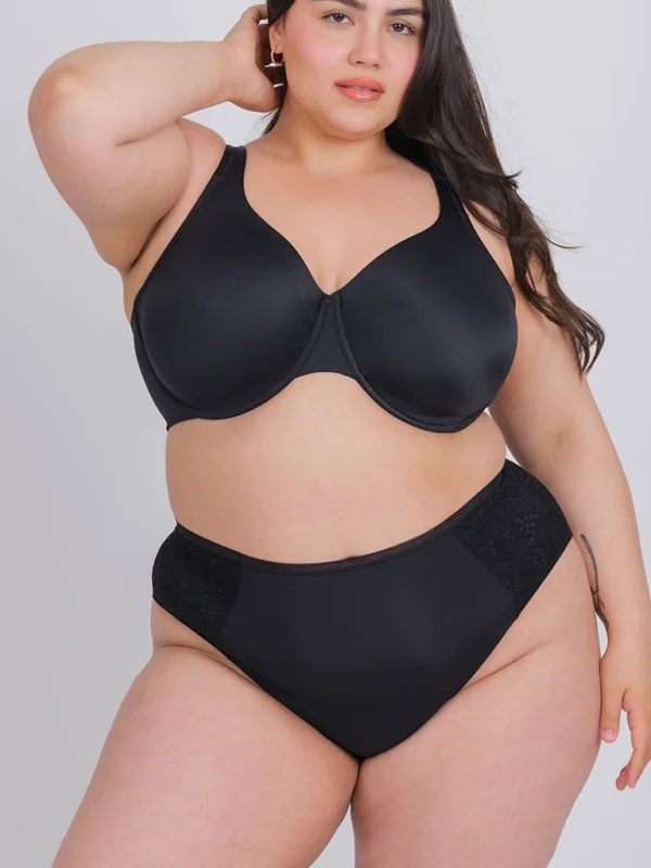 Venus Underwear Shop 34 Venus Underwear Shop -Venus Underwear Shop 1 on model front minimizer jet black
