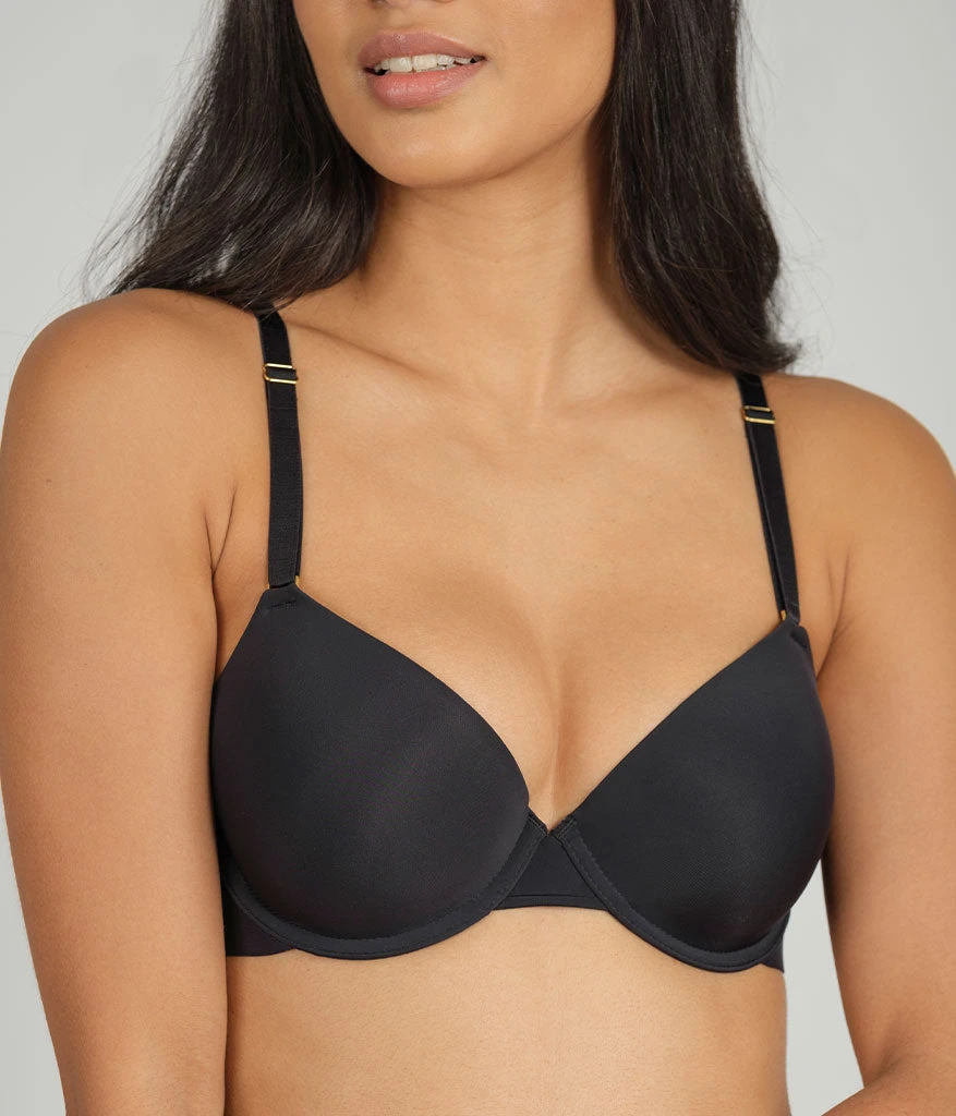 The T-Shirt Bra: Jet Black 1 The T-Shirt Bra: Jet Black