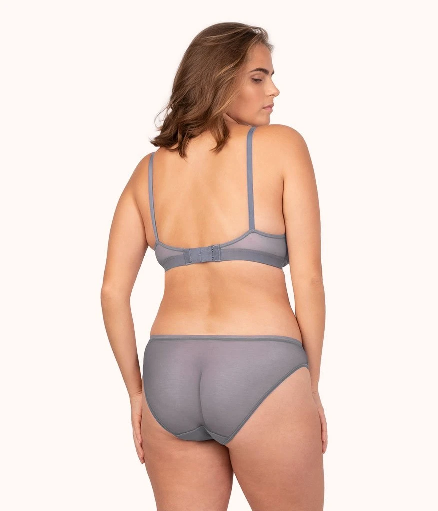 The Busty Nursing Bralette: Smoke 3 The Busty Nursing Bralette: Smoke - Image 3