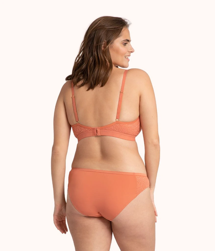 The Palm Lace Bikini: Terracotta 3 The Palm Lace Bikini: Terracotta - Image 3