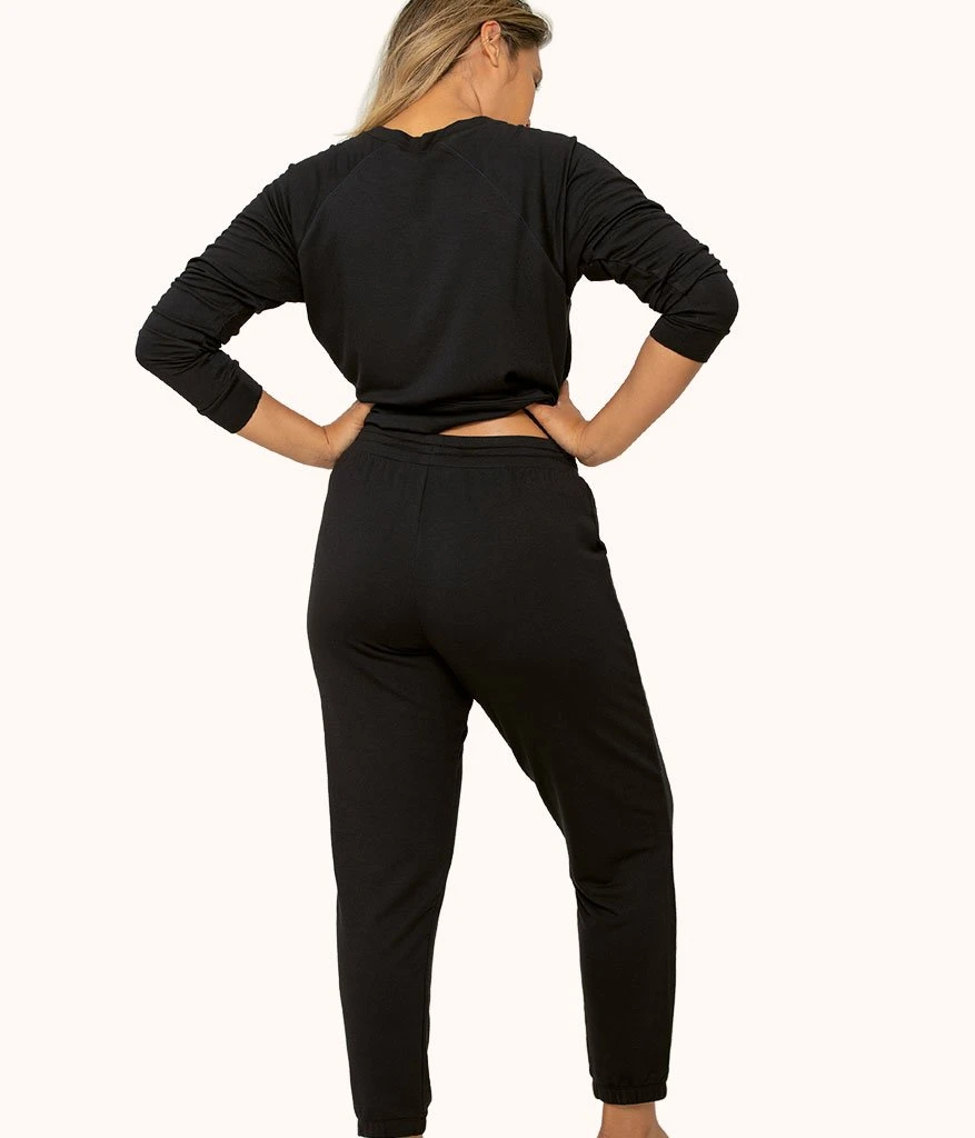 The Terry-Soft Jogger: Jet Black 3 The Terry-Soft Jogger: Jet Black - Image 3
