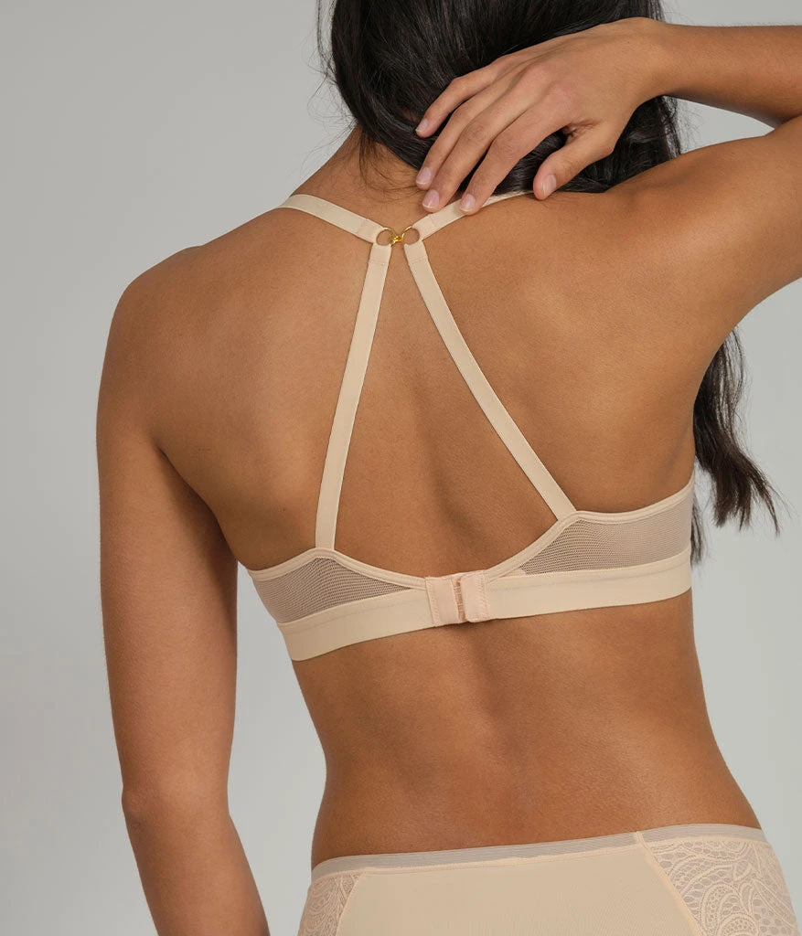 The Deep V No-Wire Push-Up: Toasted Almond 4 The Deep V No-Wire Push-Up: Toasted Almond - Image 4